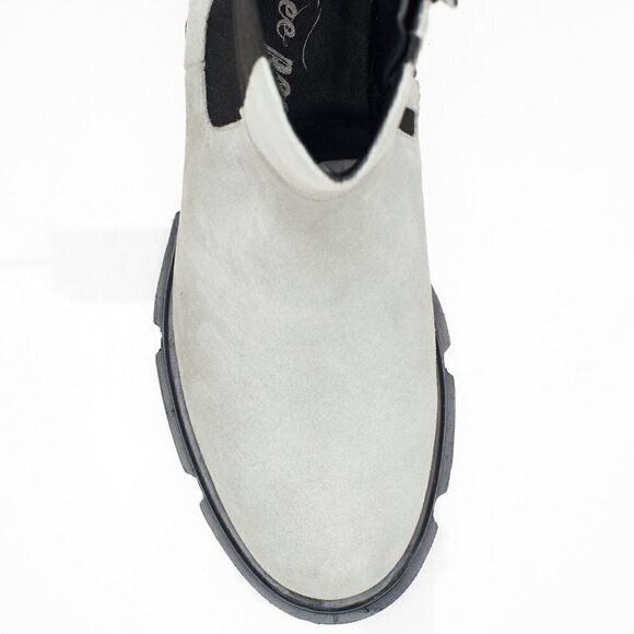 Free People Brooks Lug Sole Chelsea Boot / Mist NEW! 8.5 9 - Picture 7 of 9